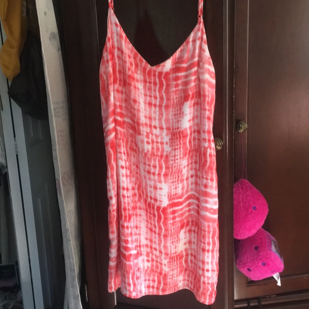 Pink/orange sun dress